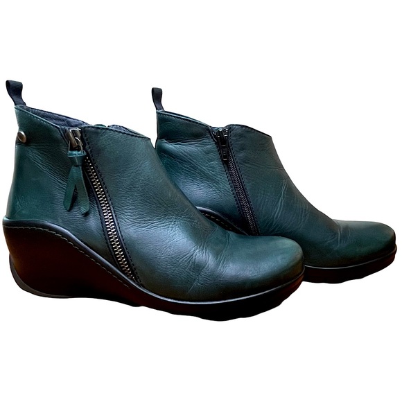 Wolky Women’s Ankle Bootie Sensation Anvik Savana Size 5.5 Comfort Minimalist - Picture 2 of 12